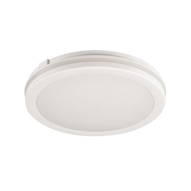 Beno Eco 30W Ø300 Round Colour Selectable IP65 Ceiling Light - White
