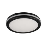 Beno ECO Ø300 30W Round LED Ceiling Light Colour Selectable IP65 - Black