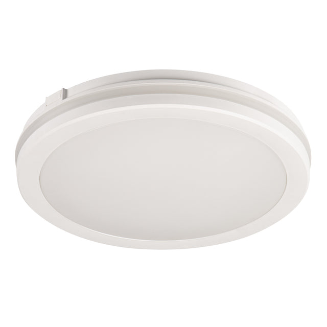 Beno Eco Ø400 40W Colour Selectable Round Ceiling Light IP65 - White