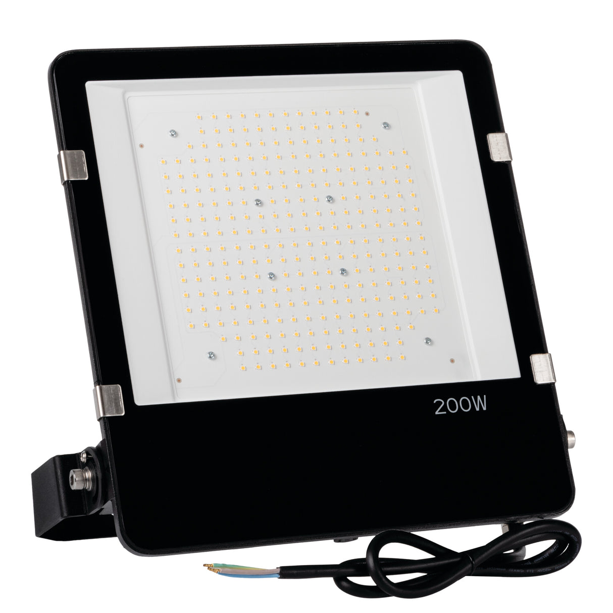 FL AGOR PRO 200W LED Floodlight 110 deg Cool White - Black