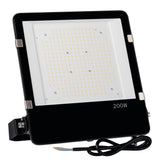 FL AGOR PRO 200W LED Floodlight 110 deg Cool White - Black