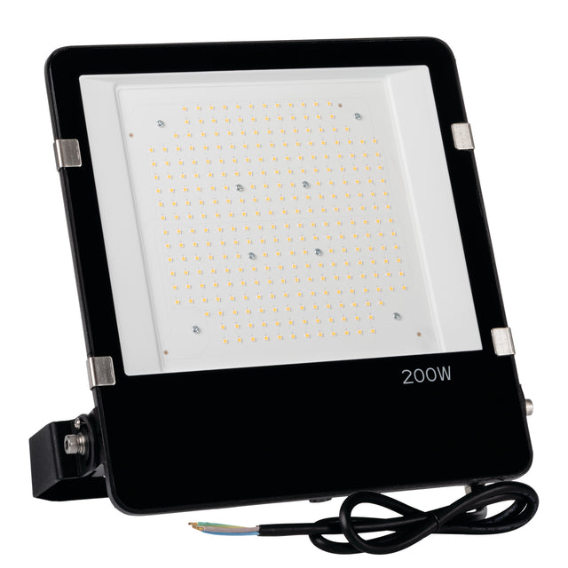 FL AGOR PRO 200W LED Floodlight 110 deg Cool White - Black