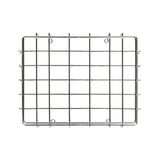 100W Floodlight Anti-Glare Grid Louvre 265mm Chrome