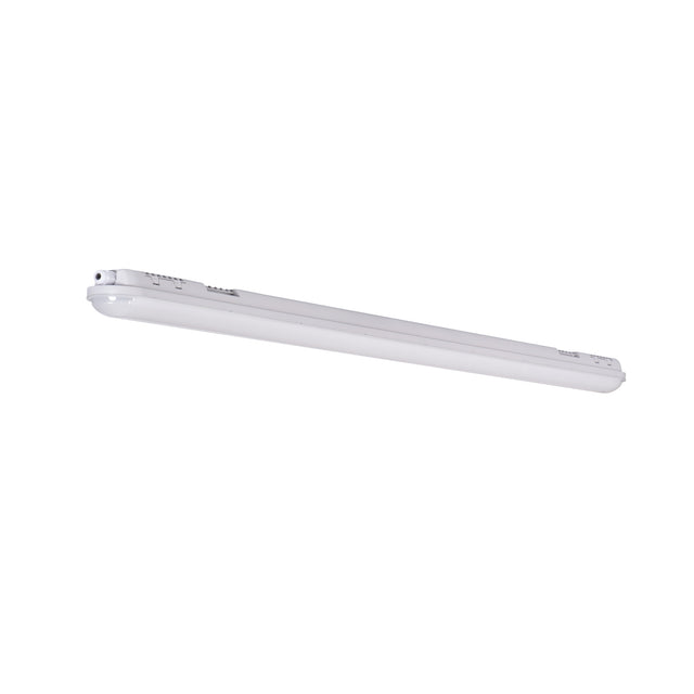 MAH MAX 1180x80 38W LED Batten IP66 110 deg Cool White - Grey