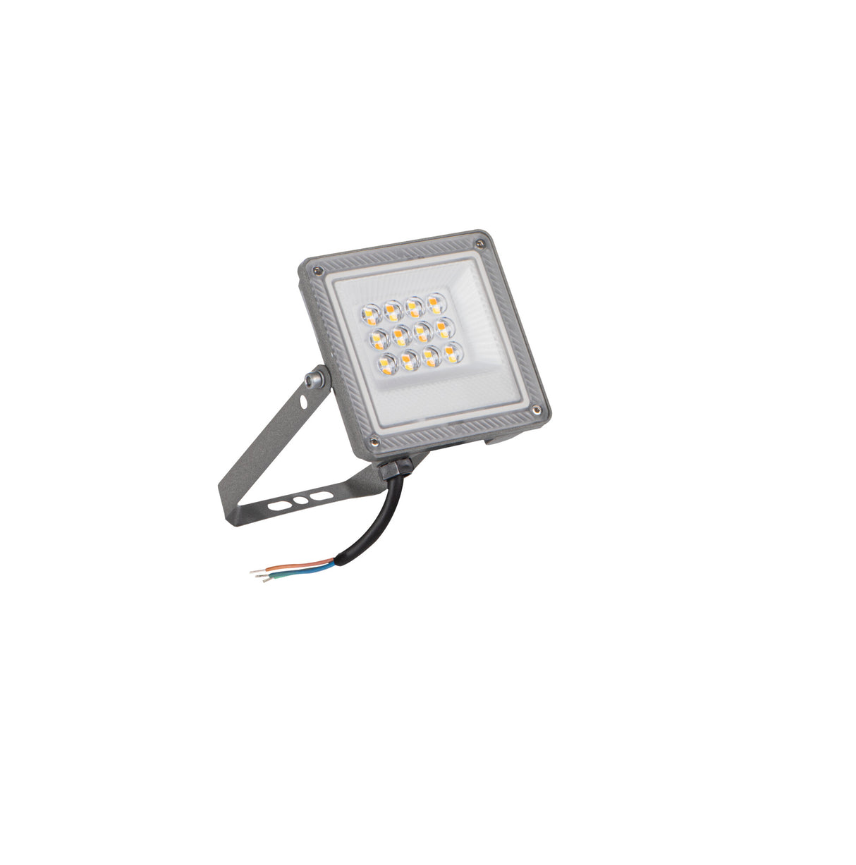 Acete 10W Colour Selectable LED Floodlight IP65 - Grey