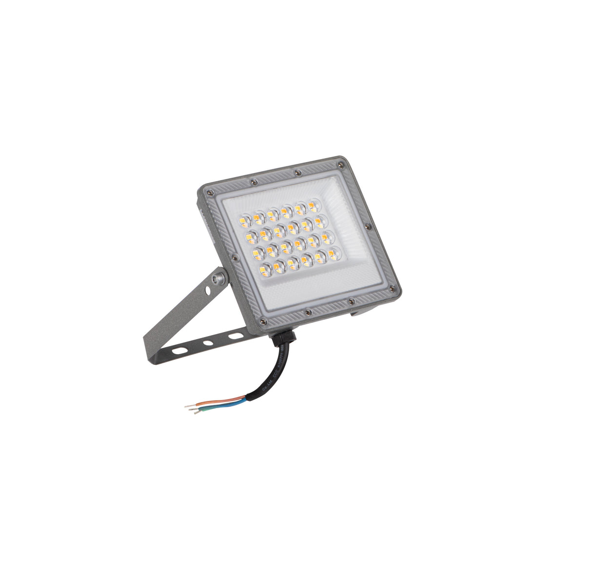 Acete 20W LED Floodlight Colour Selectable IP65 - Grey