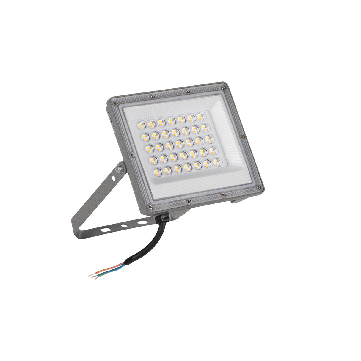 Acete 30W LED Floodlight Colour Selectable IP65 - Grey