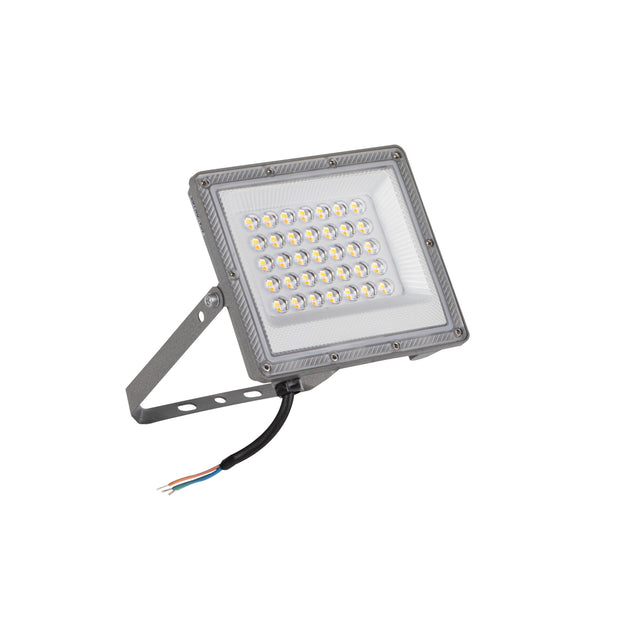Acete 30W LED Floodlight Colour Selectable IP65 - Grey