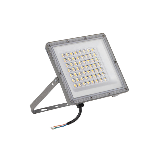 Acete 50W LED Floodlight Colour Selectable IP65 - Grey