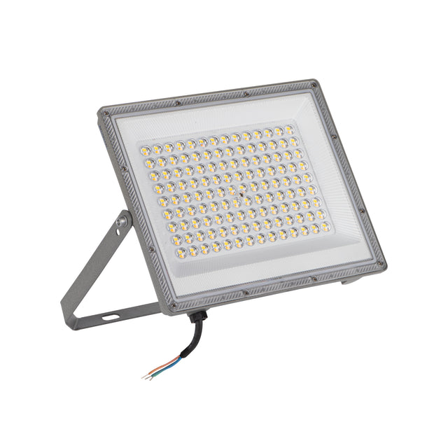 Acete 100W LED Floodlight Colour Selectable IP65 - Grey