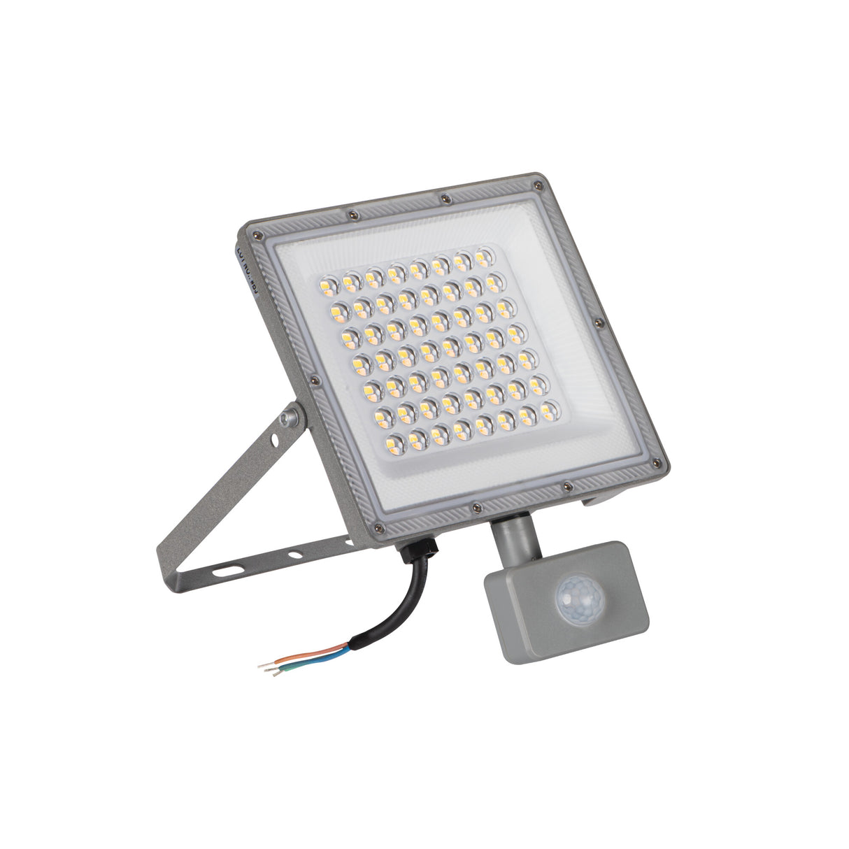 Acete 50W LED Floodlight with PIR Sensor - Grey