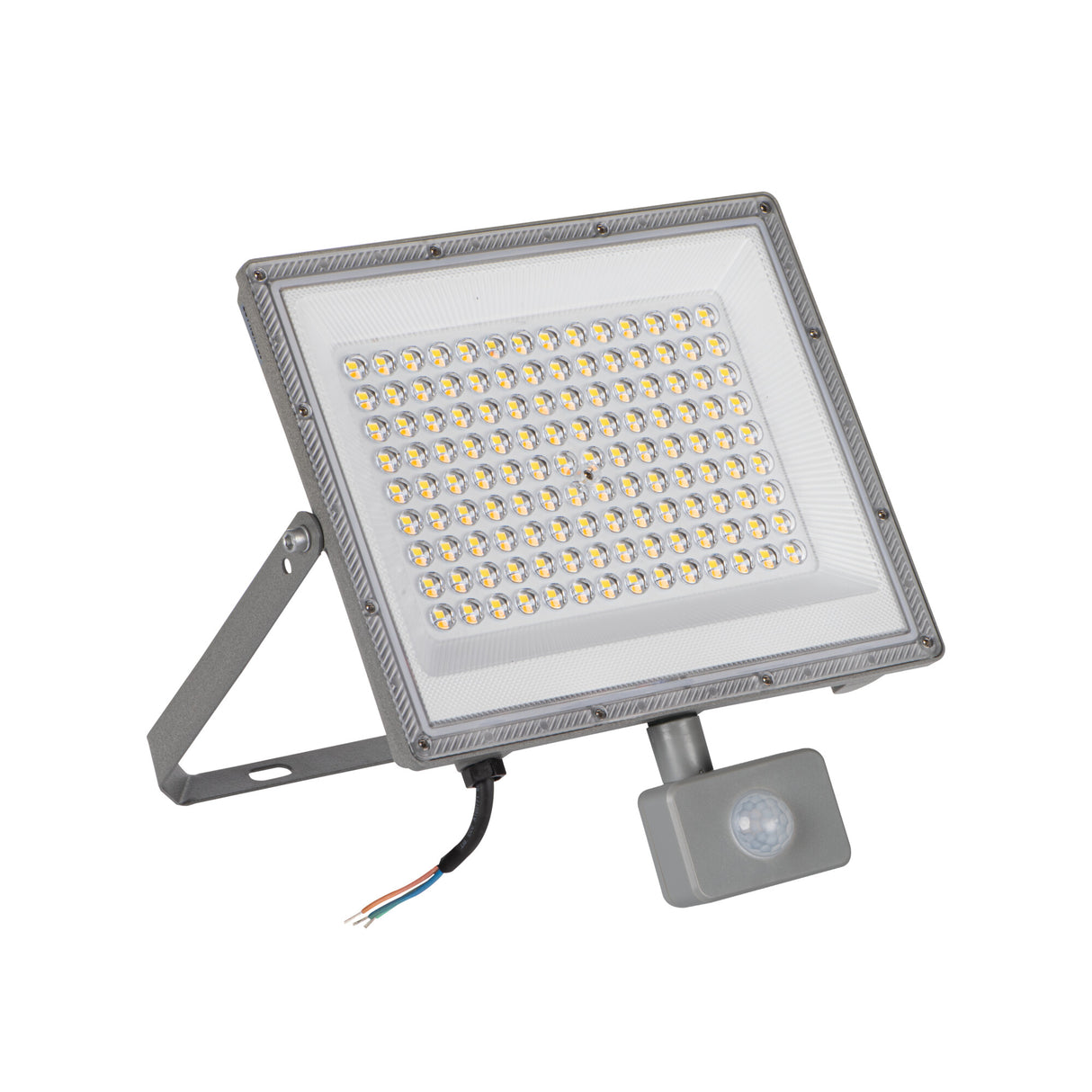 Acete 100W LED Floodlight PIR Colour Selectable - Grey