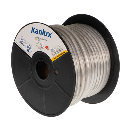 LED Rope Light 50m 100W IP65 Weatherproof - Warm White
