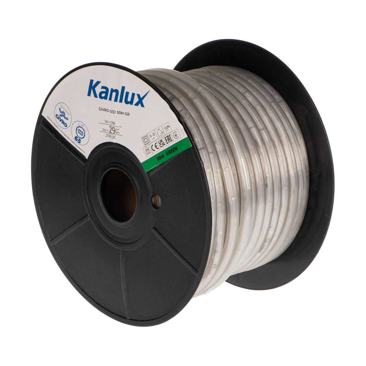 LED Rope Light 50m 100W IP65 Outdoor - Green