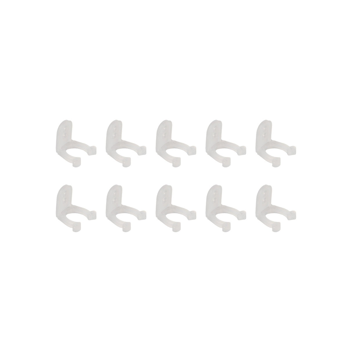LED Rope Light Holder Mounting Clip - 10 Pack
