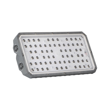 Kanlux Stader 200W LED Floodlight IP66 in grey aluminium, shown on a plain white background.