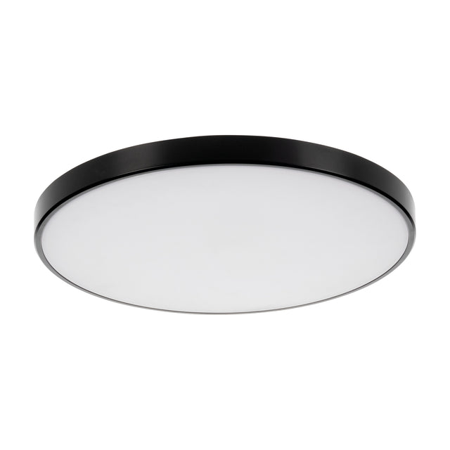 PLAFON 20W Round LED Ceiling Light Colour Selectable - Black