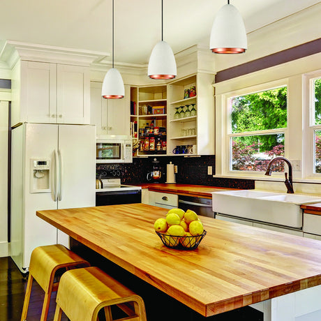 Mezcla lighting accessory, shown in a room setting