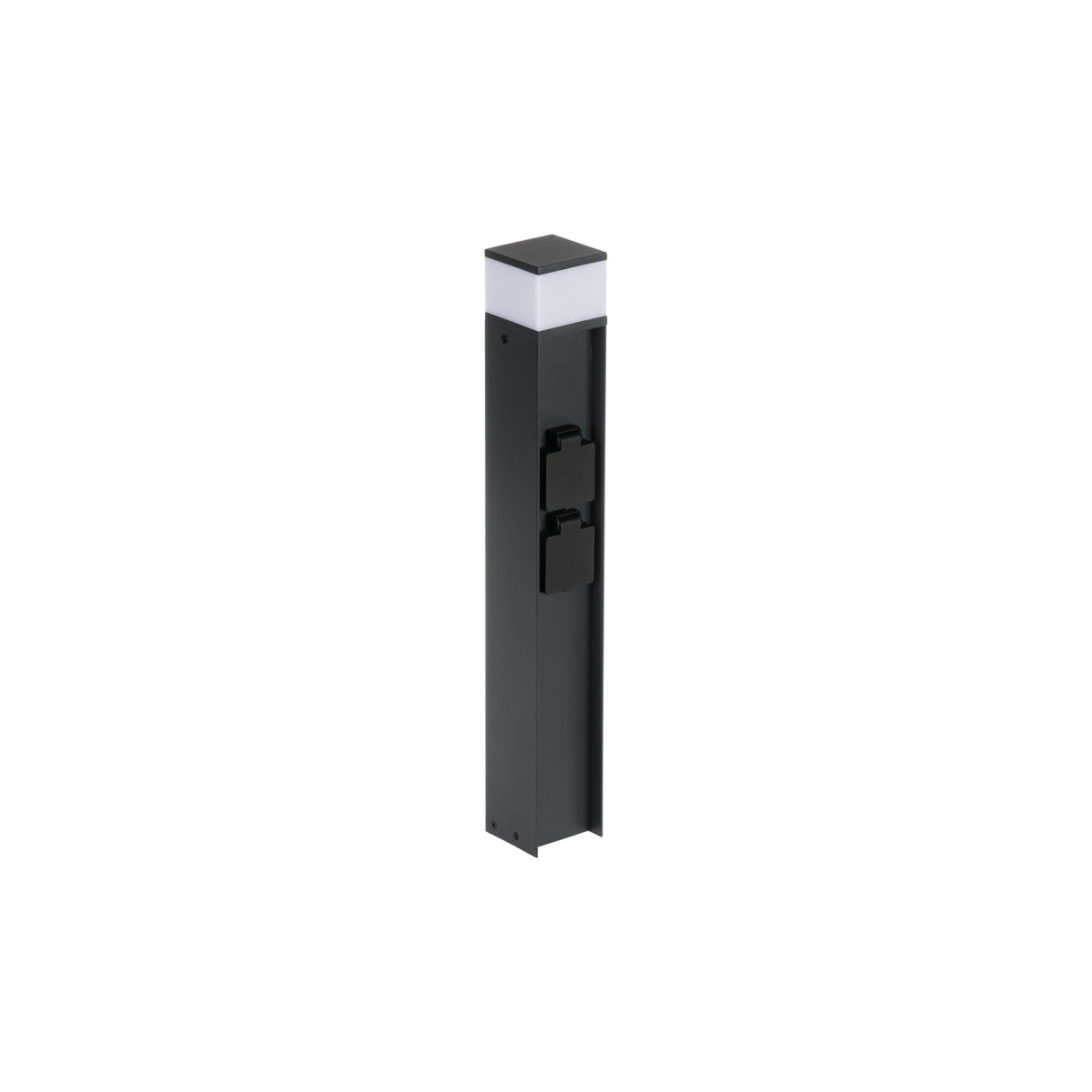 DASTEN 70x70 11W Bollard Light G9 F 50 IP44 Black - Anthracite