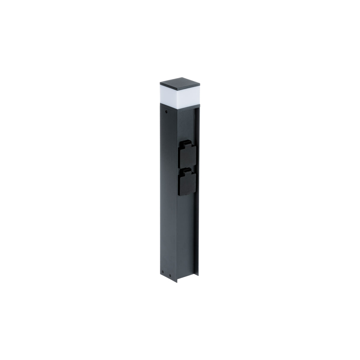 Dasten 70x70 Steel 50 11W G9 Bollard Light - Anthracite