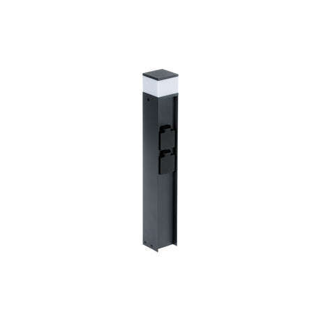 Dasten 70x70 Steel 50 11W G9 Bollard Light - Anthracite