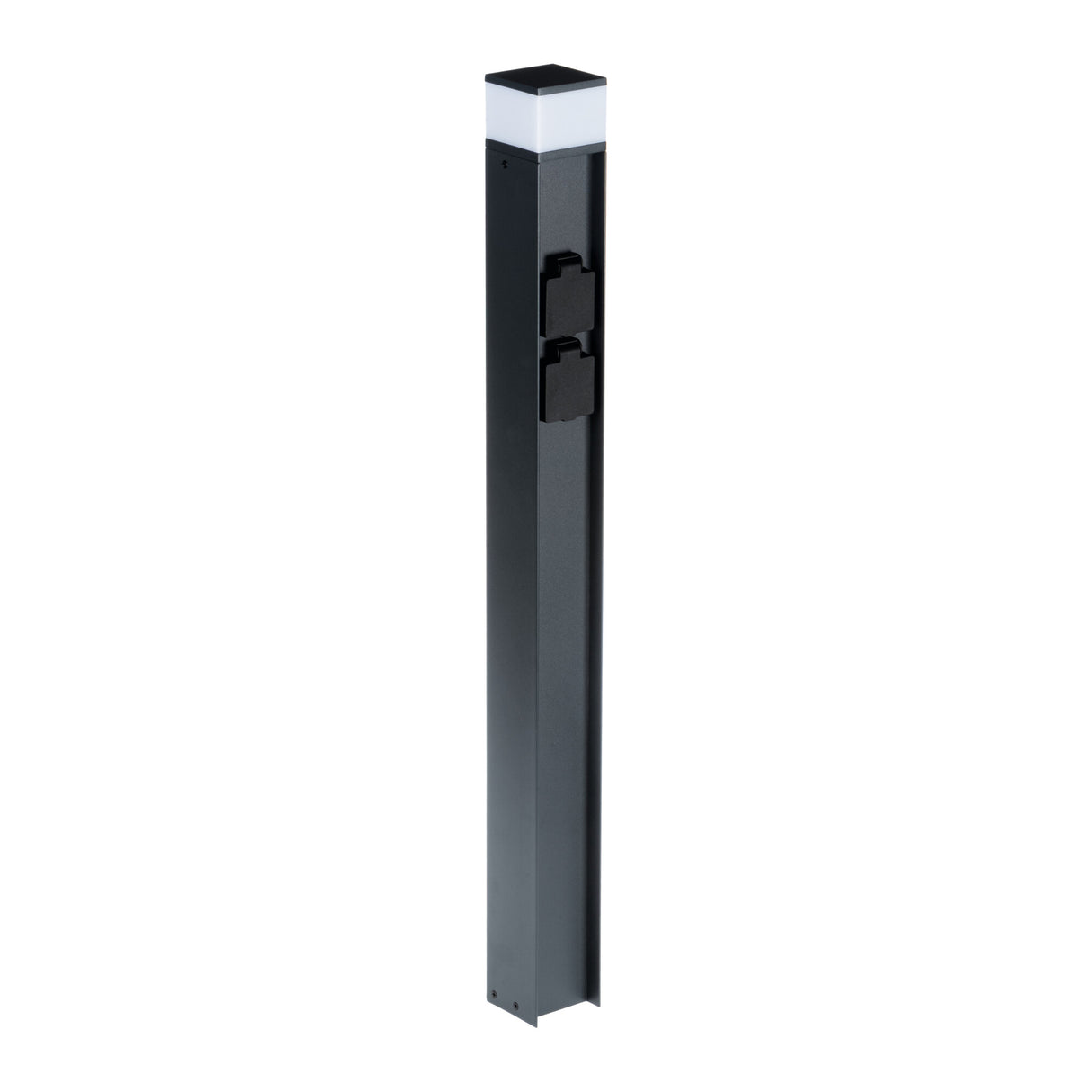 Dasten 70x70 11W Steel 80 Bollard Light G9 - Anthracite