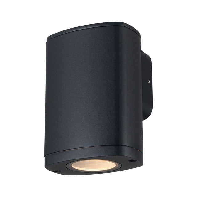 Zevi EL B 1GU10 GU10 Garden Spike Light IP54 - Black