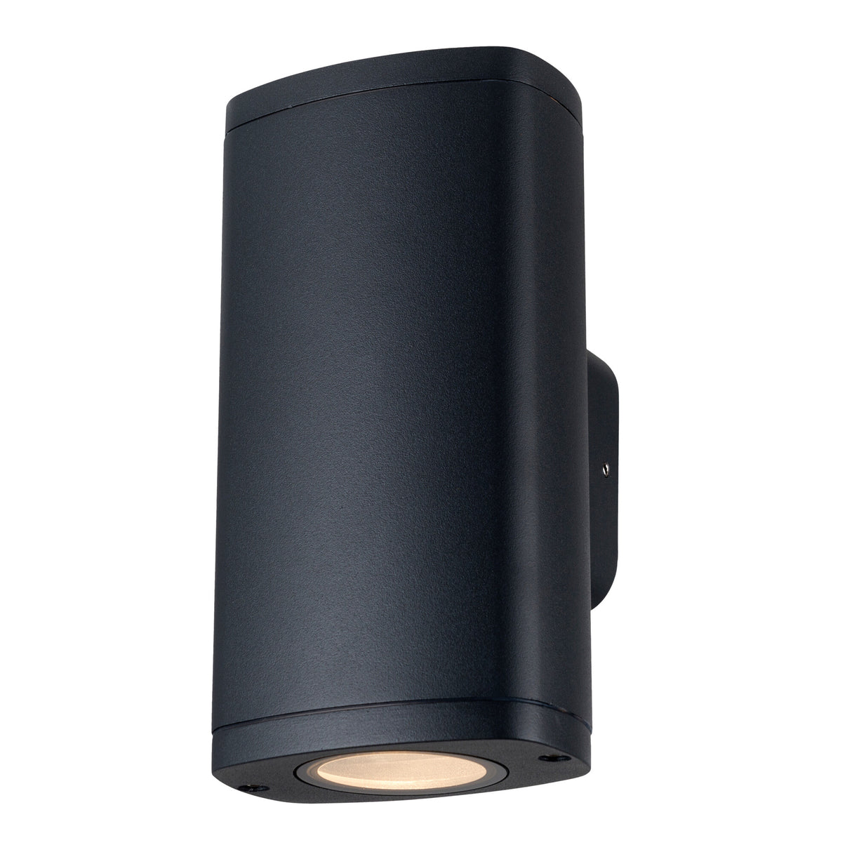 Zevi EL 2GU10 Up Down Outdoor Wall Light IP54 Black 2GU10 - Black