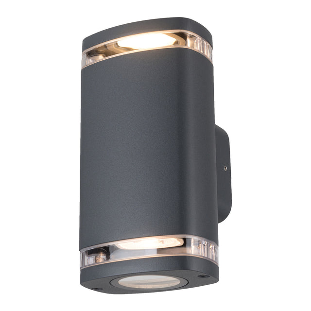 Zevi EL G 2GU10 Garden Spike Light IP54 - Grey