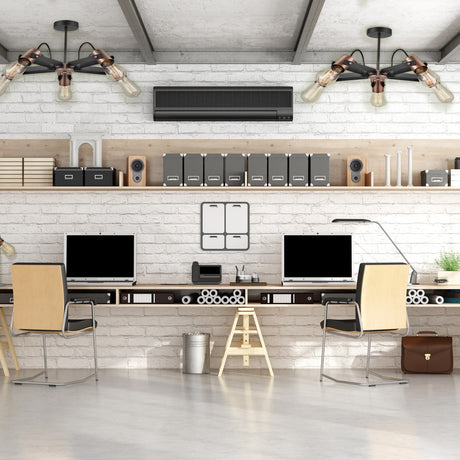 Mezcla lighting accessory, shown in a room setting