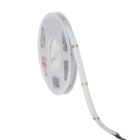 COB LED Strip 19W/m RGBW 5m 24V Colour Selectable - Cool White