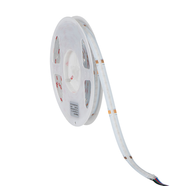 COB LED Strip 19W/m RGBW 5m 24V Colour Selectable - Cool White