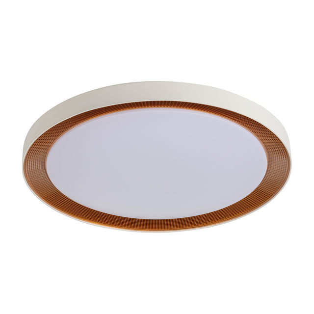 ANBAR LED 37W Round Ceiling Light Colour Selectable - White and Brown