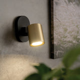 Laurin 340x70 3 x GU10 Round Ceiling Light 3I G B - Black/Gold