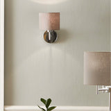 Plaza Silver Metal Straight Arm Wall Light - 20cm