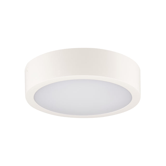 Daber Ø250 8-13W PIR LED Ceiling Light IP66 - White