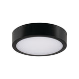 Daber Ø250 8-13W Round LED Ceiling Light IP66 Colour Selectable - Black