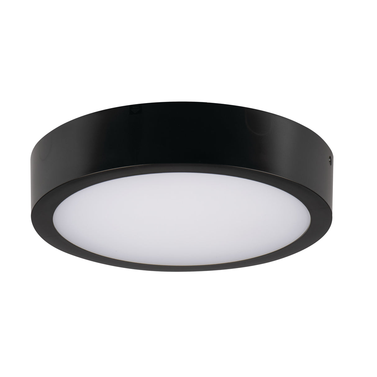 Daber Ø300 12-20W Round LED Ceiling Light Colour Selectable IP66 - Black