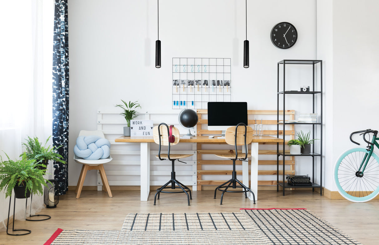 PHLOX GU10 Pendant Light - Black