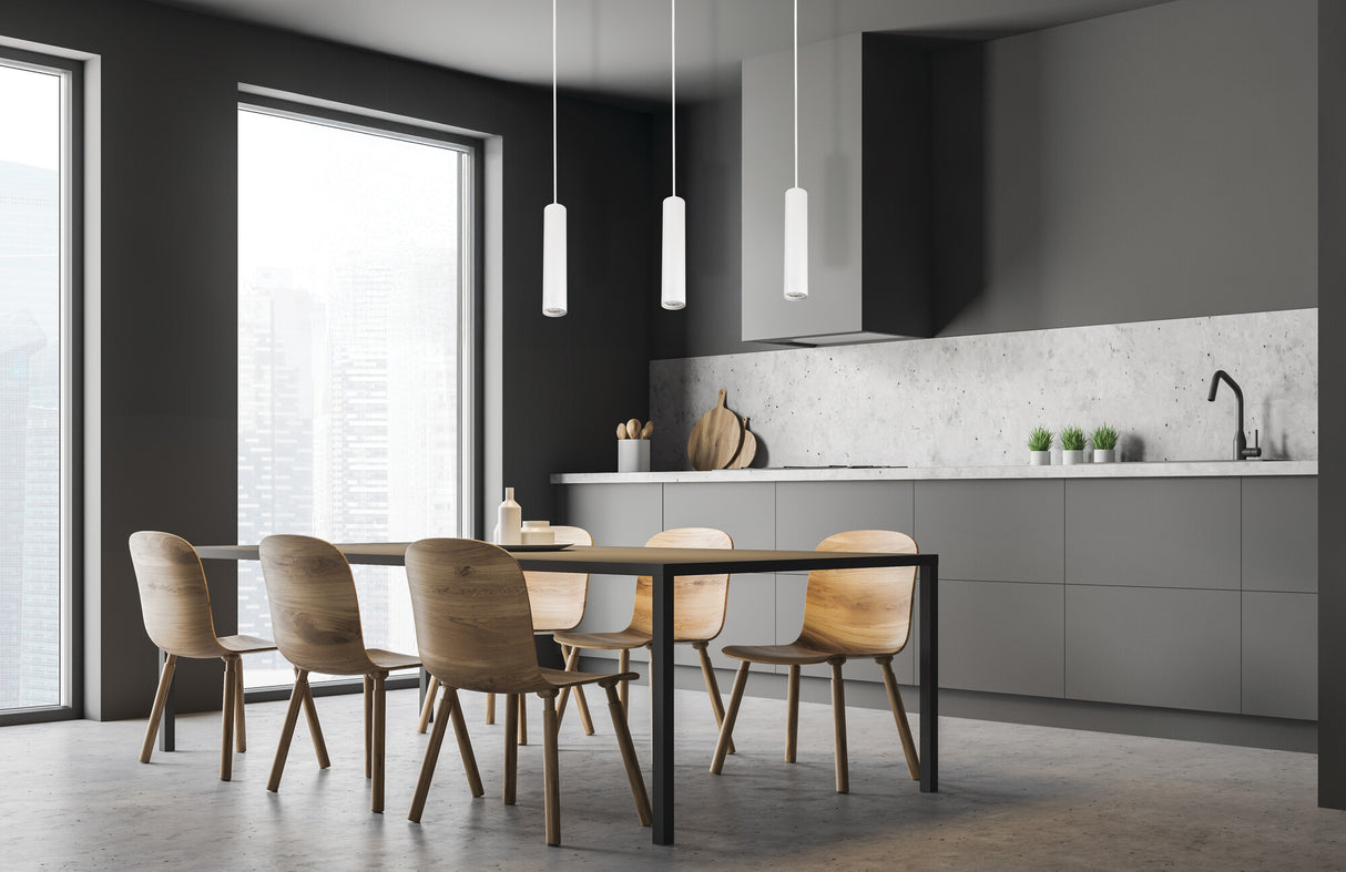 Phlox GU10 Pendant Light - White