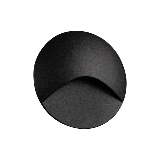 EXIN LED Step Light 2.5W Ø80 Round IP65 Warm White - Black