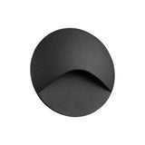 EXIN Ø80 2.5W Recessed LED Step Light IP65 Warm White - Grey