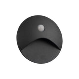 EXIN PIR Ø80 2.5W LED Step Light Warm White - Grey
