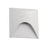EXIN 80x80 2.5W LED Step Light IP65 Warm White - White
