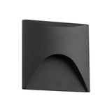 EXIN 80x80 2.5W Recessed Step Light IP65 Warm White - Grey