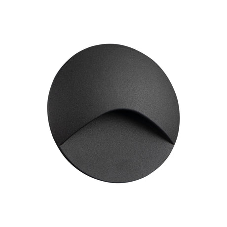 EXIN Ø80 2.5W LED Step Light IP65 Cool White - Grey