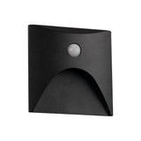 EXIN 80x80 2.5W PIR Step Light Cool White - Black