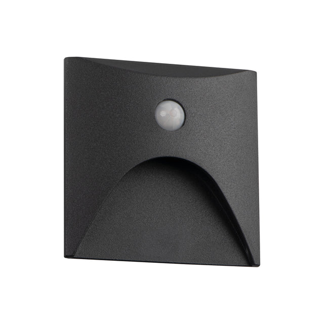 Exin 80x80 2.5W PIR LED Step Light Cool White - Grey