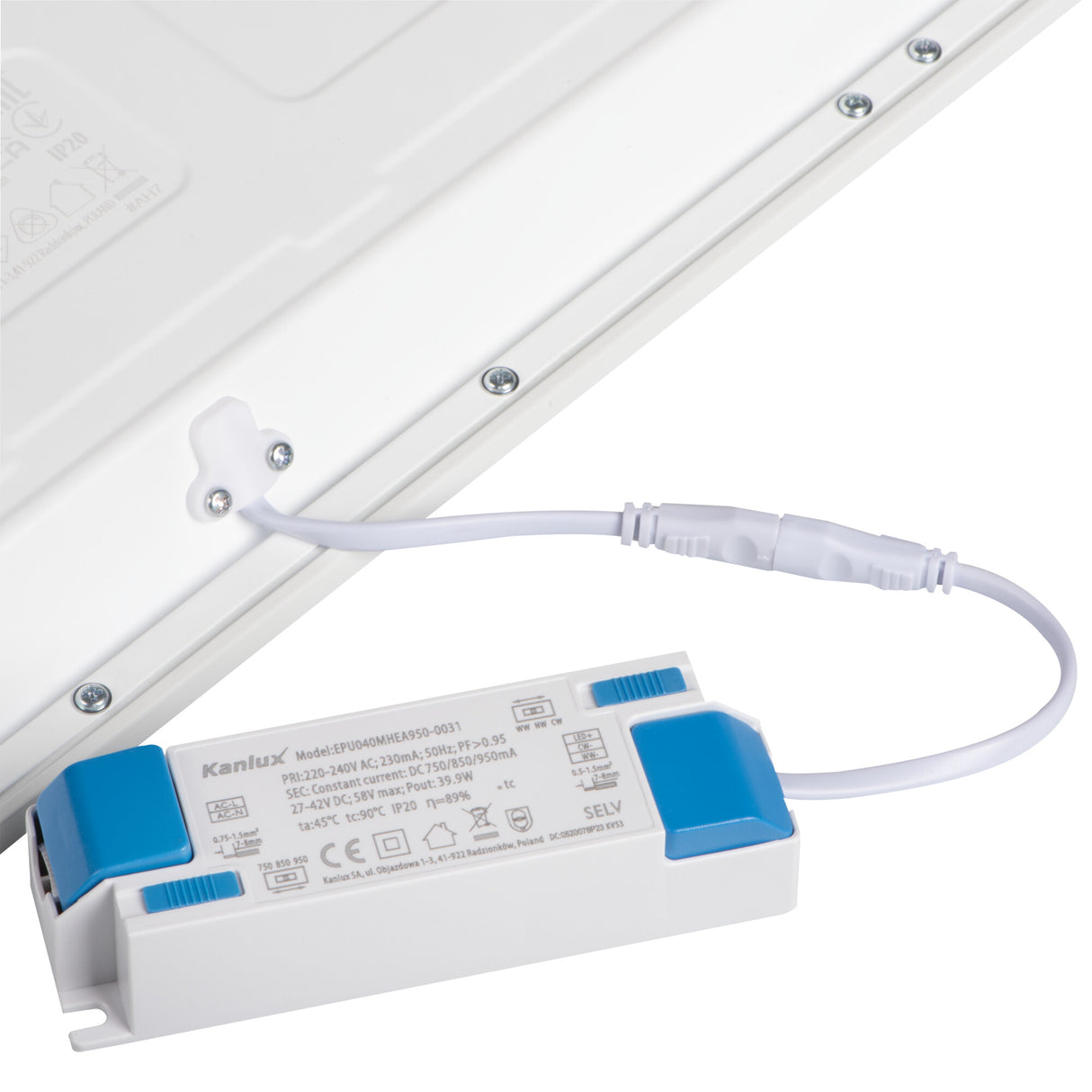 BLINGO AIO RM38W 60 rear view with replaceable power supply access