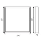 BLINGO UAIO RM38W 60 technical drawing and dimensions